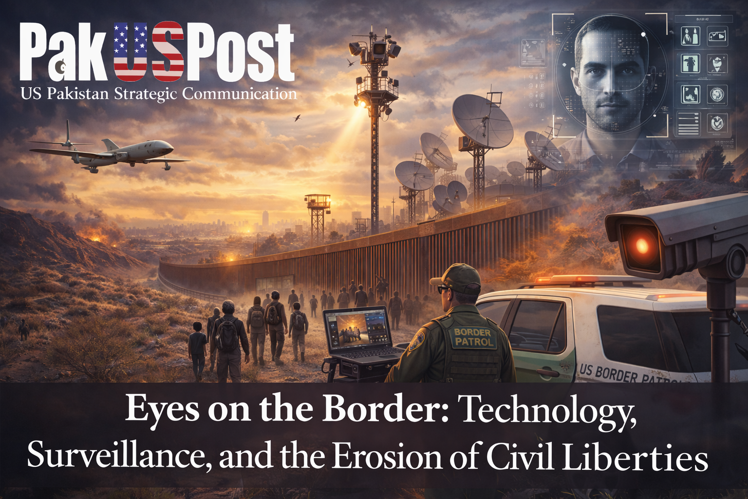 Eyes on the Border: Technology, Surveillance, and the Erosion of Civil Liberties in the U.S.
