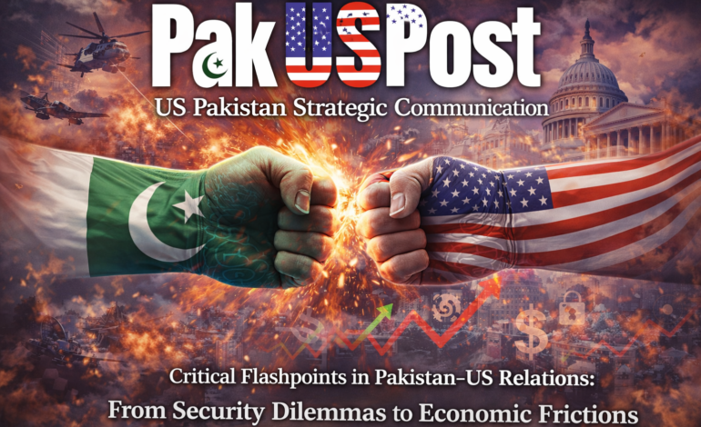 Critical Flashpoints in Pakistan–US Relations: From Security Dilemmas to Economic Frictions