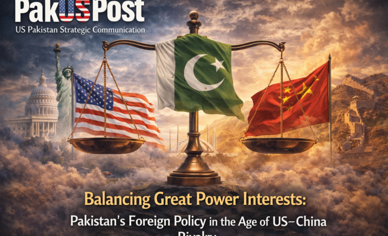 Balancing Great Power Interests: Pakistan’s Foreign Policy in the Age of US–China Rivalry