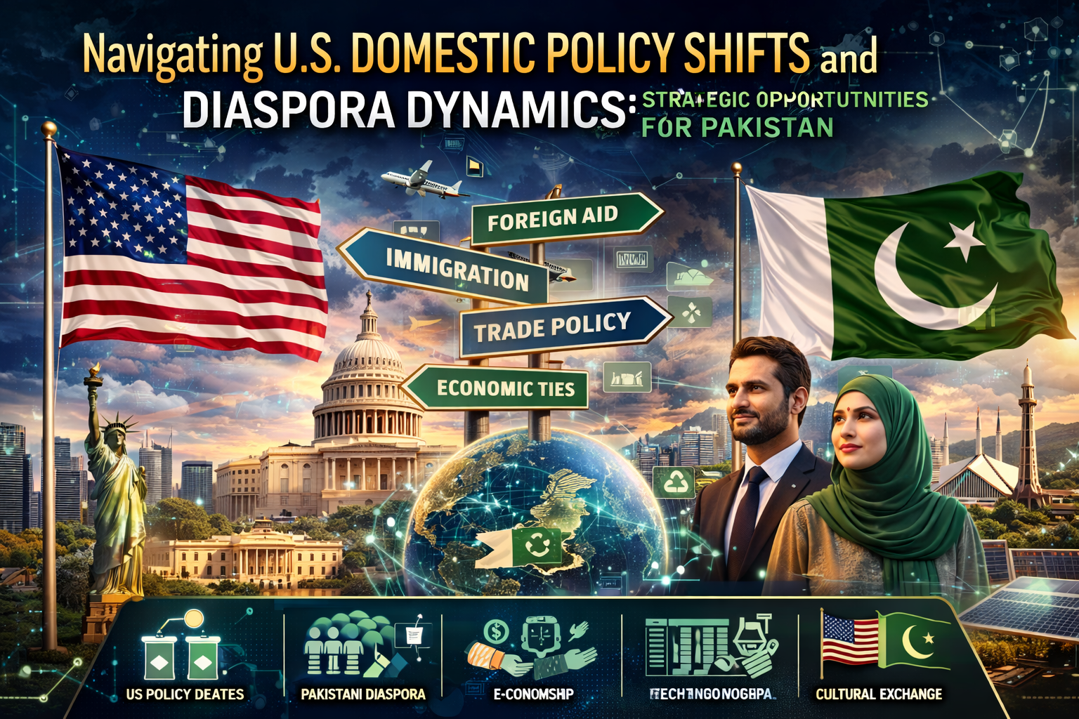 Navigating U.S. Domestic Policy Shifts and Diaspora Dynamics: Strategic Opportunities for Pakistan