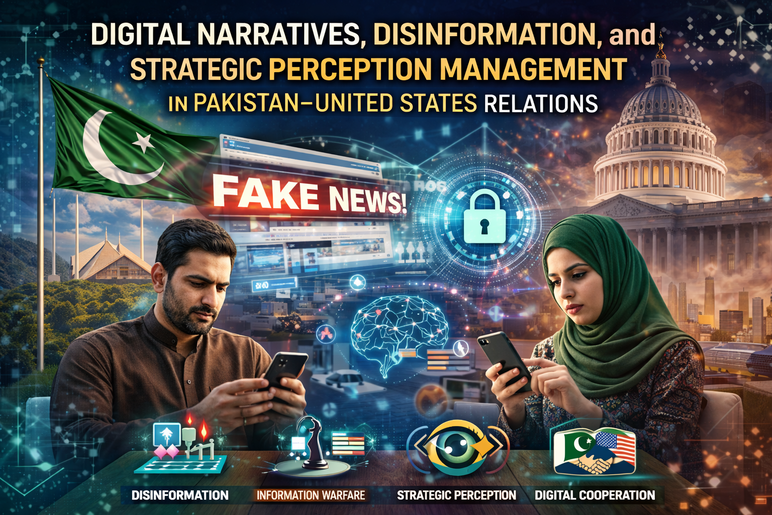 Digital Narratives, Disinformation, and Strategic Perception Management in Pakistan–United States Relations