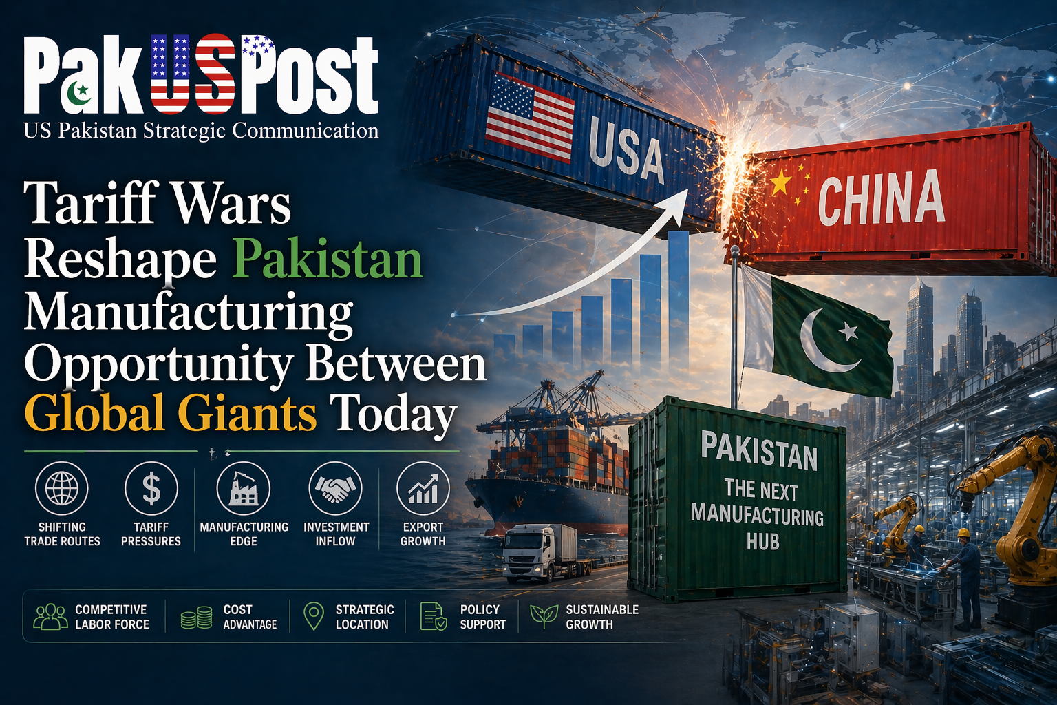 Tariff Wars Reshape Pakistan Manufacturing Opportunity Between Global Giants Today