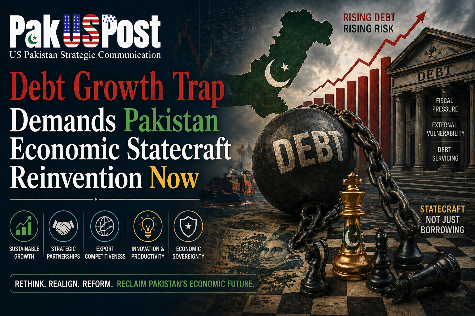 Debt Growth Trap Demands Pakistan Economic Statecraft Reinvention Now