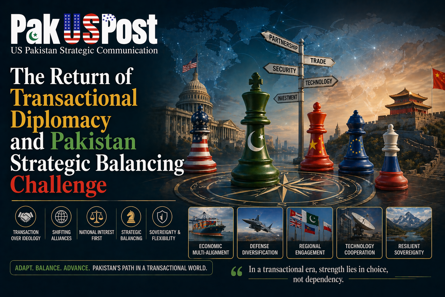 The Return of Transactional Diplomacy and Pakistan Strategic Balancing Challenge