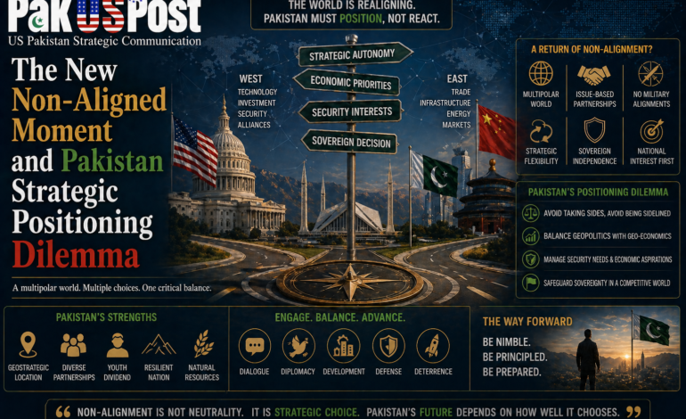 The New Non-Aligned Moment and Pakistan Strategic Positioning Dilemma