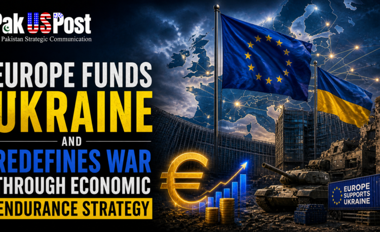 Europe Funds Ukraine and Redefines War Through Economic Endurance Strategy