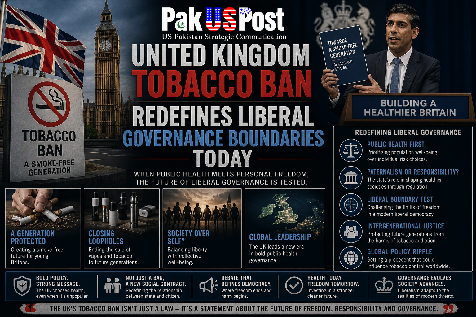 United Kingdom Tobacco Ban Redefines Liberal Governance Boundaries Today