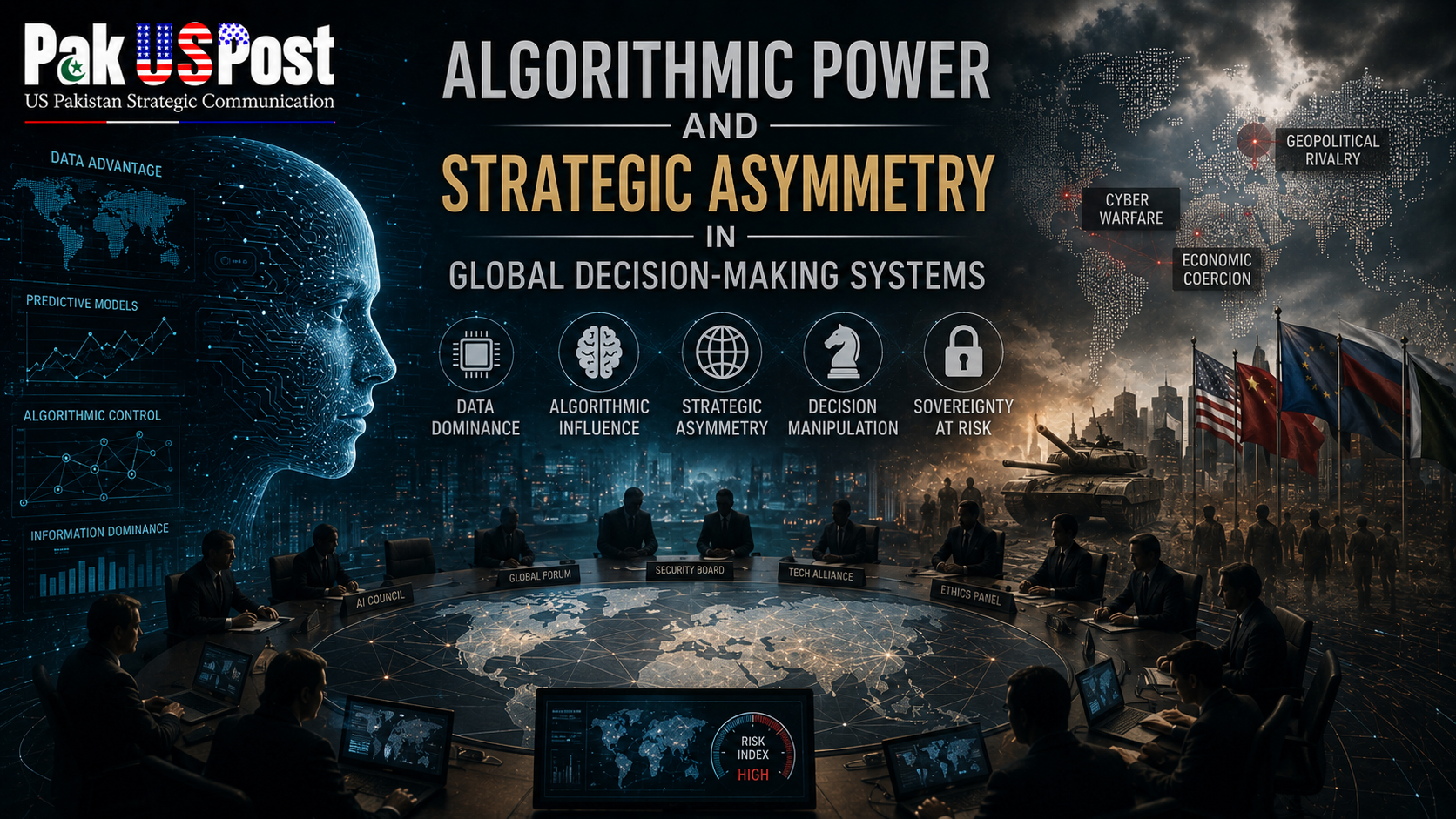 Algorithmic Power and Strategic Asymmetry in Global Decision-Making Systems