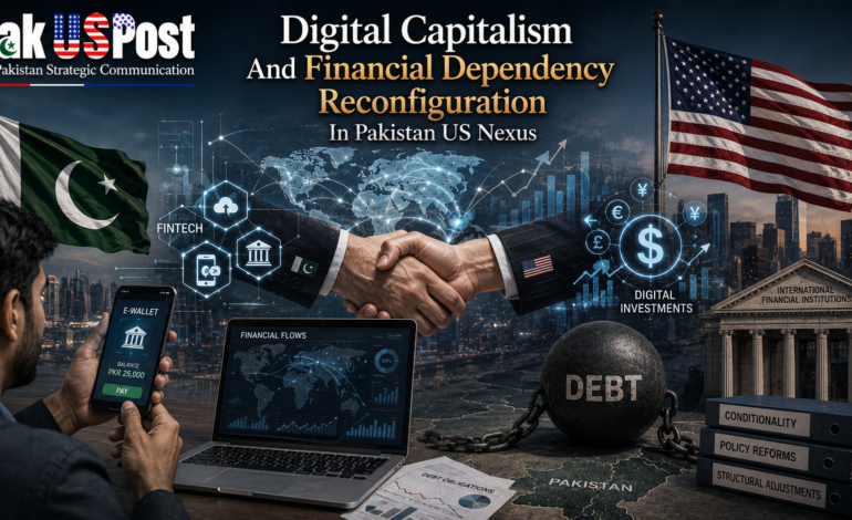 Digital Capitalism And Financial Dependency Reconfiguration In Pakistan US Nexus