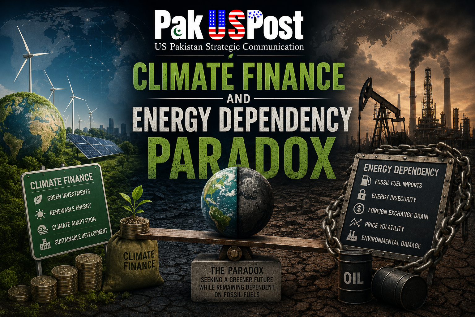 Climate Finance and Energy Dependency Paradox