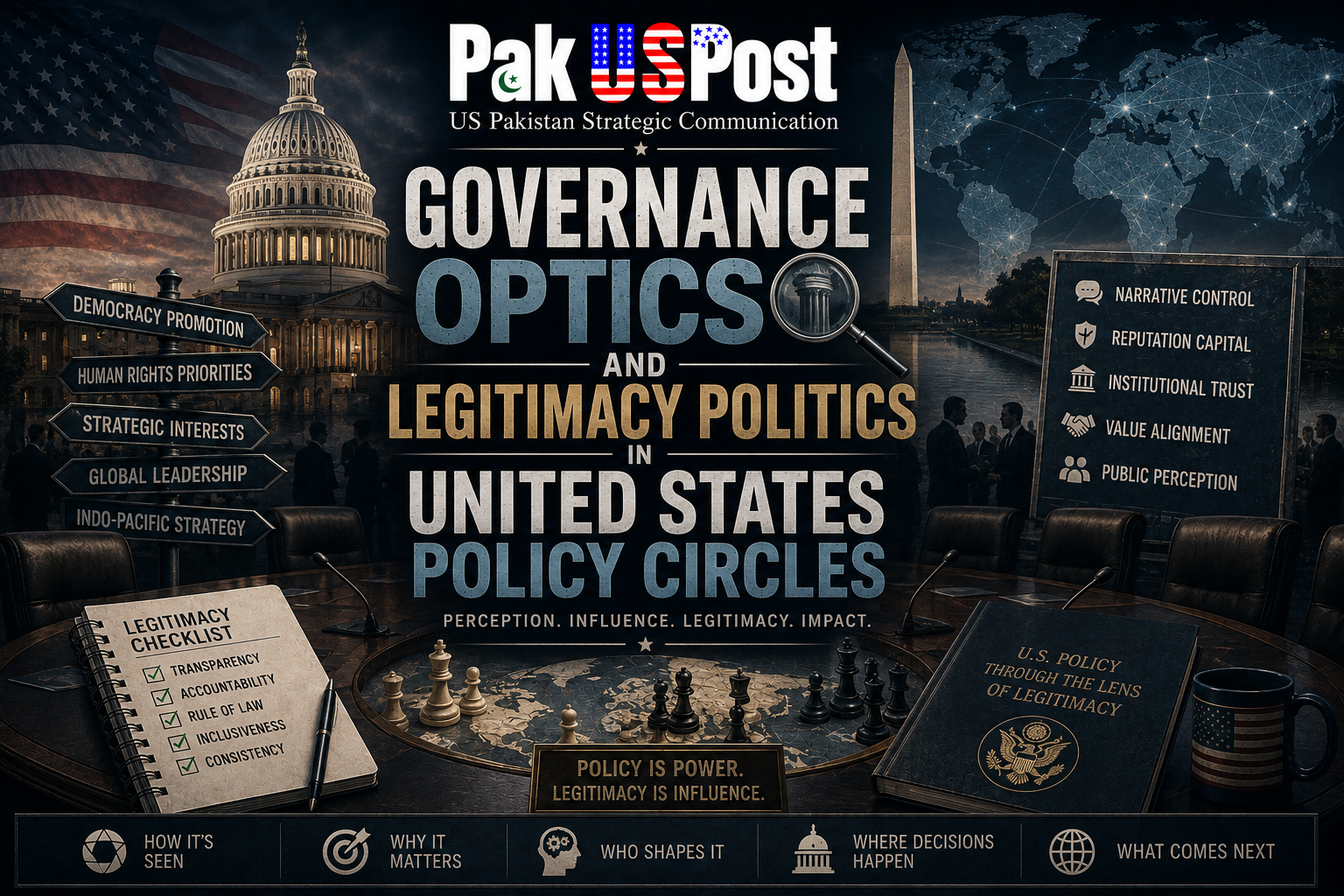 Governance Optics and Legitimacy Politics in United States Policy Circles