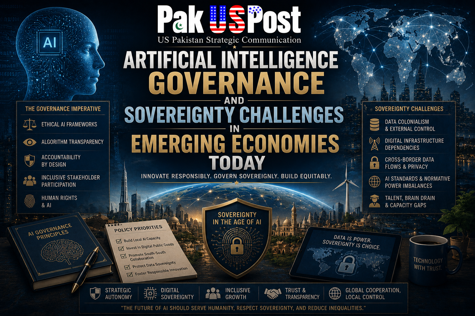 Artificial Intelligence Governance and Sovereignty Challenges in Emerging Economies Today