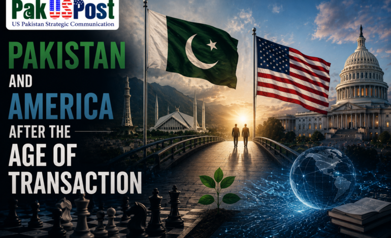 Pakistan and America After the Age of Transaction