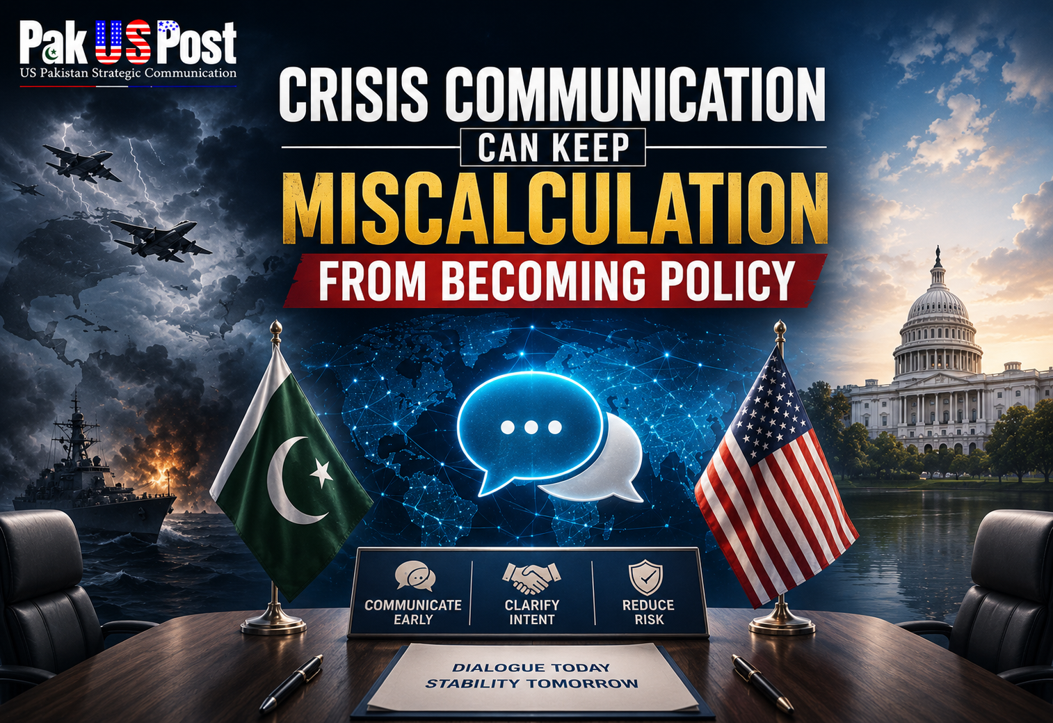 Crisis Communication Can Keep Miscalculation From Becoming Policy