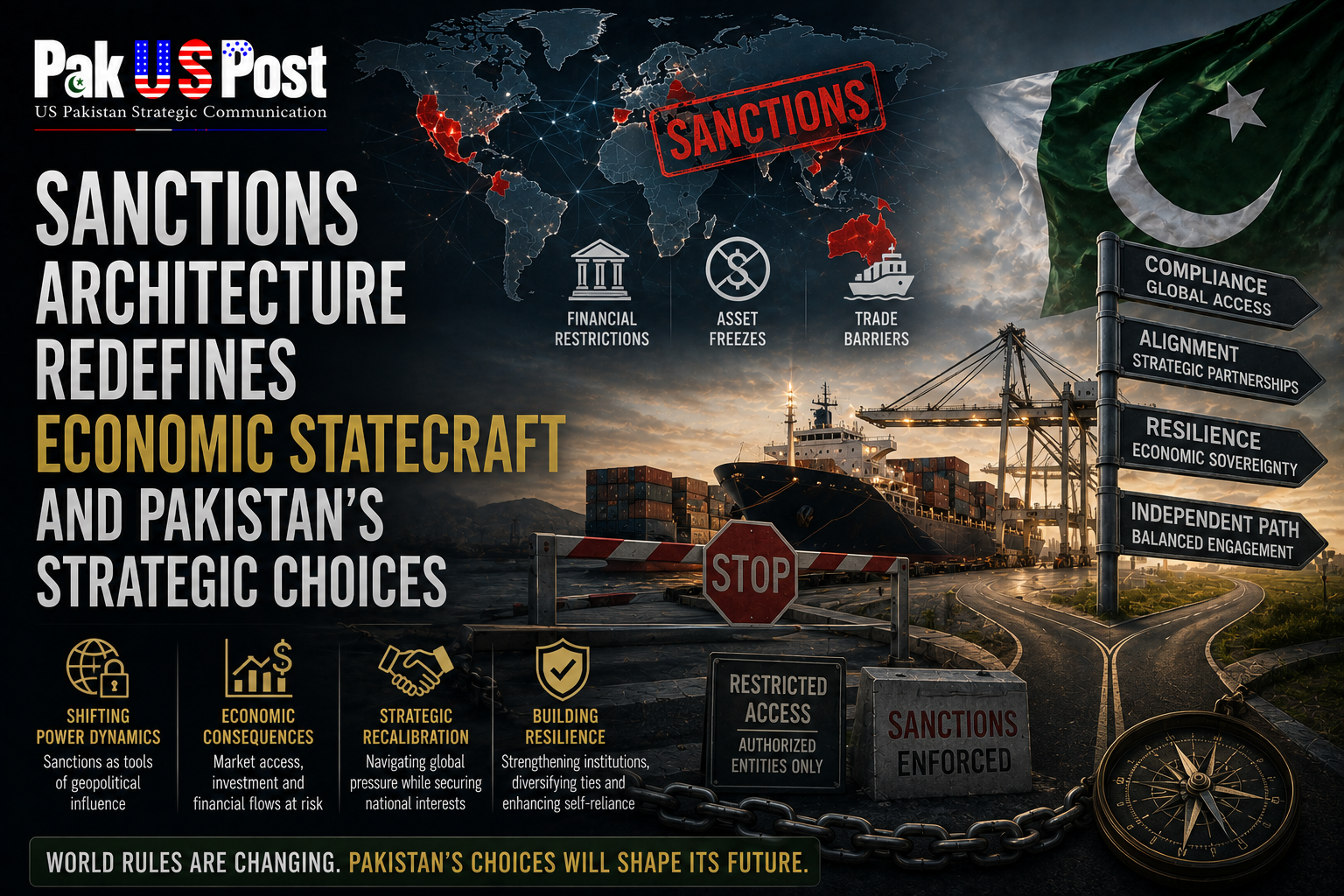 Sanctions Architecture Redefines Economic Statecraft and Pakistan’s Strategic Choices