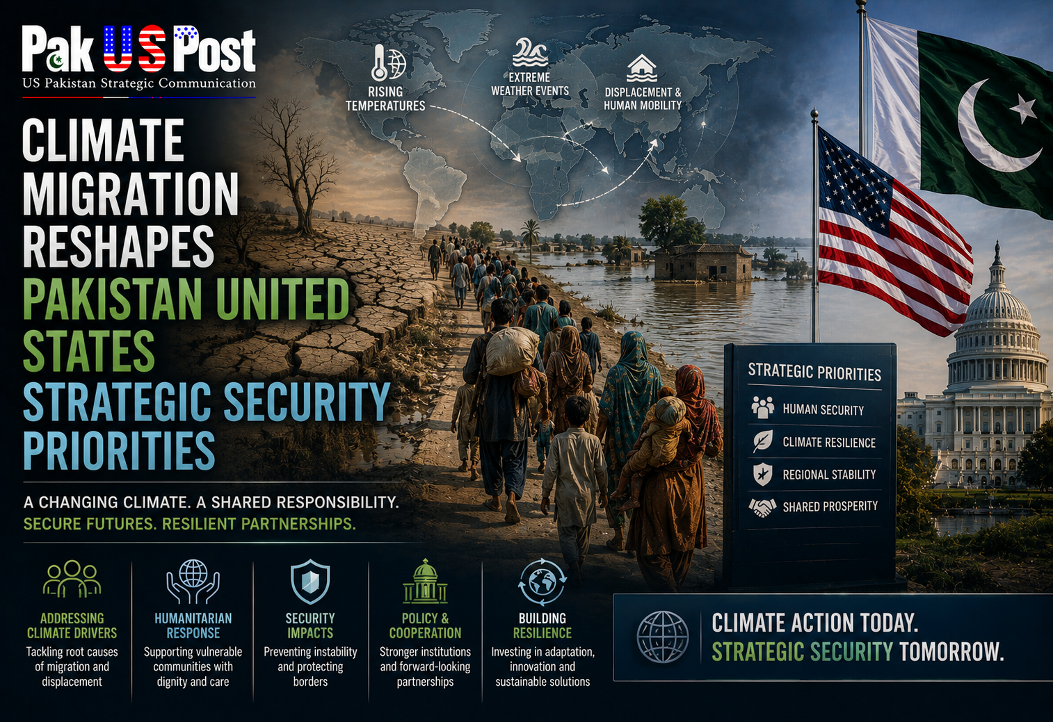 Climate Migration Reshapes Pakistan United States Strategic Security Priorities