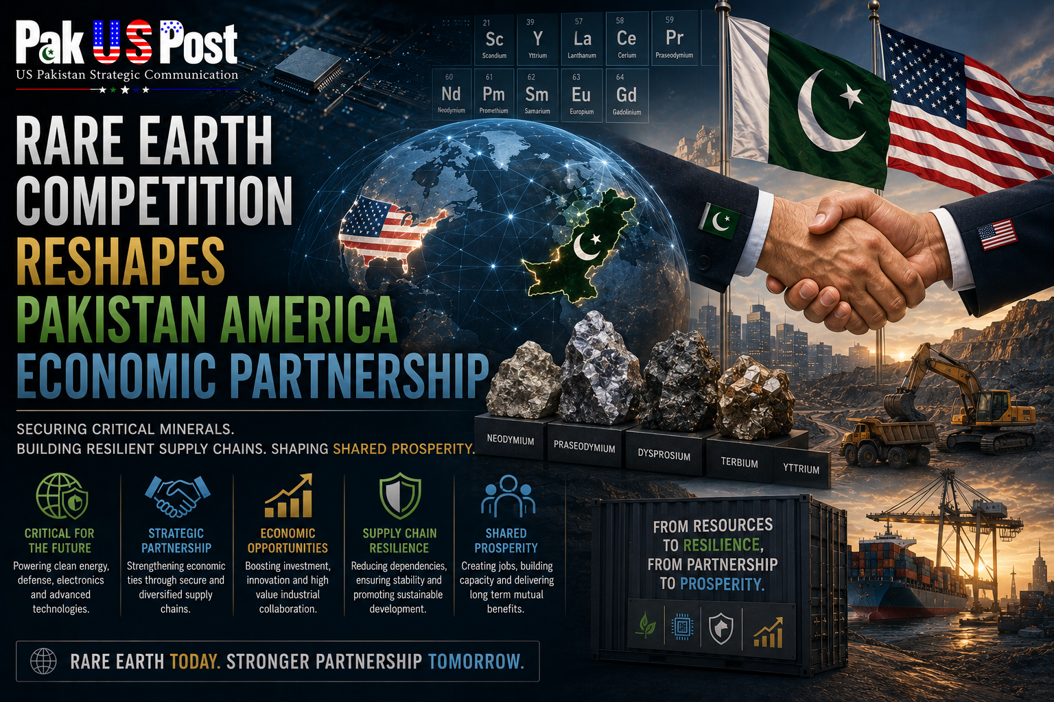 Rare Earth Competition Reshapes Pakistan America Economic Partnership