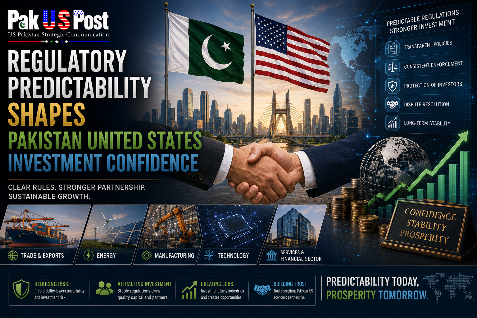 Regulatory Predictability Shapes Pakistan United States Investment Confidence