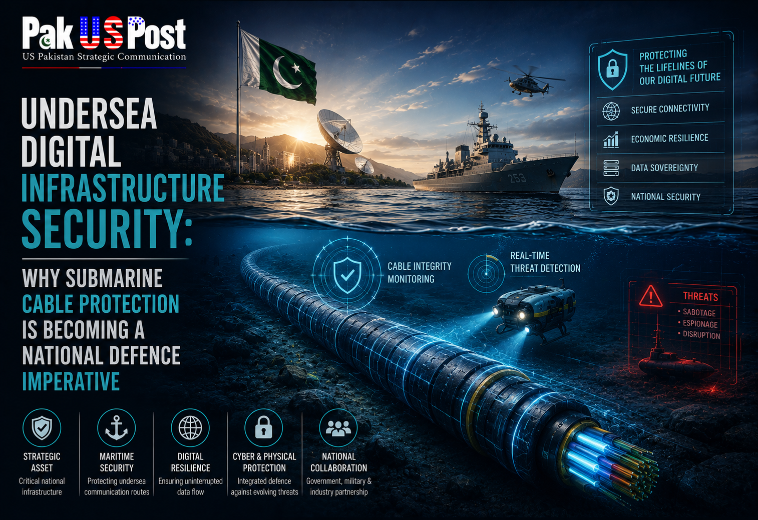 Undersea Digital Infrastructure Security: Why Submarine Cable Protection Is Becoming A National Defence Imperative